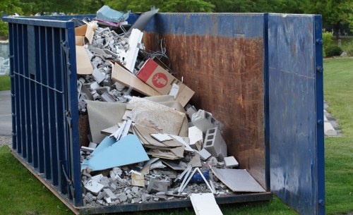 Different types of builders' waste for clearance