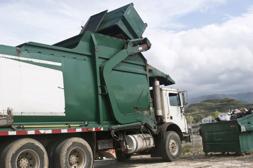 Different types of waste for recycling in Woolwich