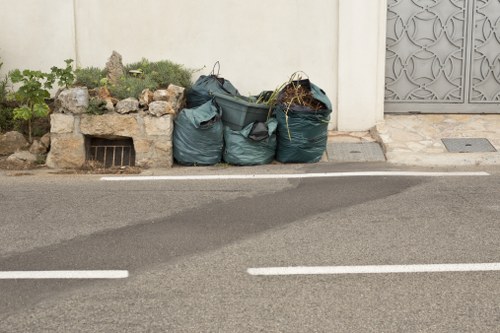 Efficient house clearance process with organized removal