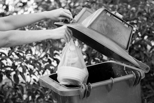 Recycling process for business waste in Woolwich