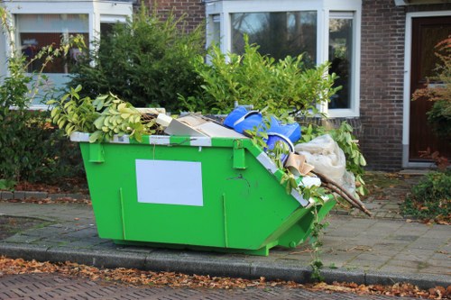 Recycling and donation during furniture clearance